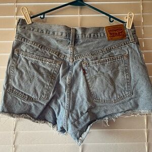 Levi’s 501 original fit high rise shorts
